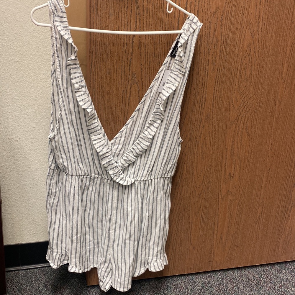 Top Shop one piece romper size 12. New!